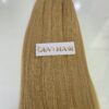 Natural Straight Human Hair Bulk Hair #613c Color Raw Vietnamese Hair