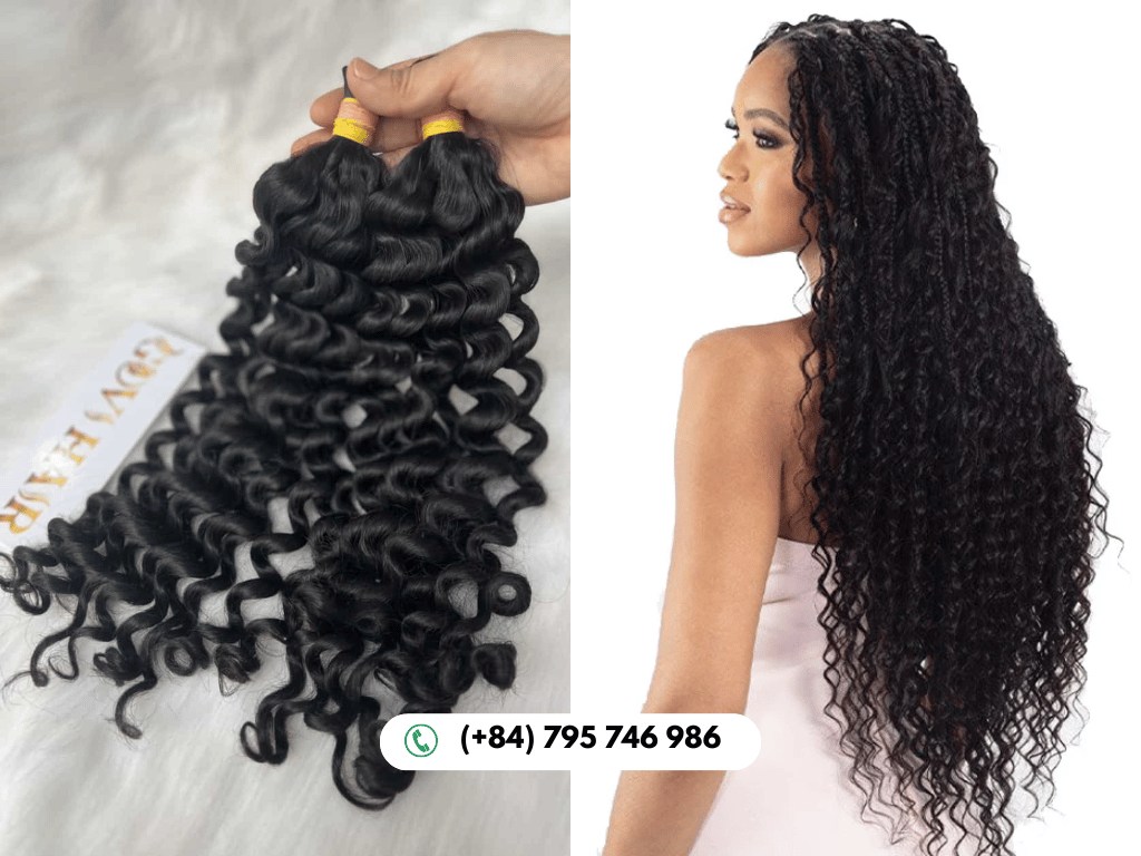 Raw Vietnamese Deep Curly Hair Delivers Authentic Curls and Lasting Quality
