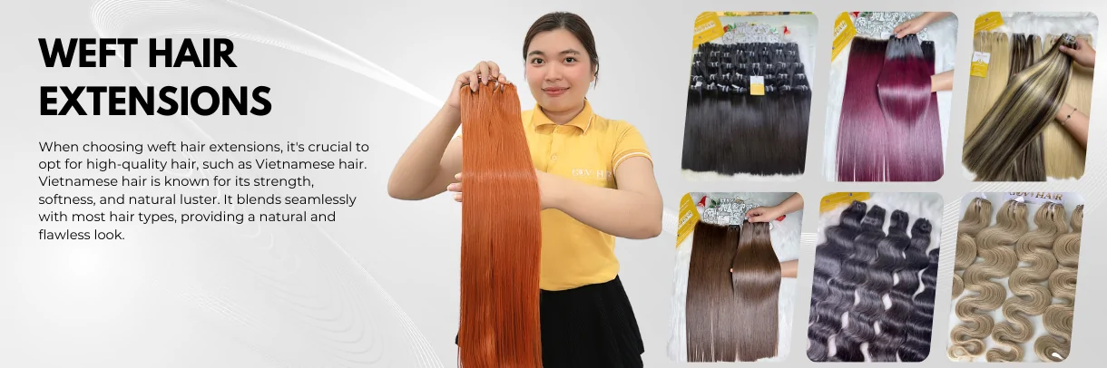 weft hair extensions