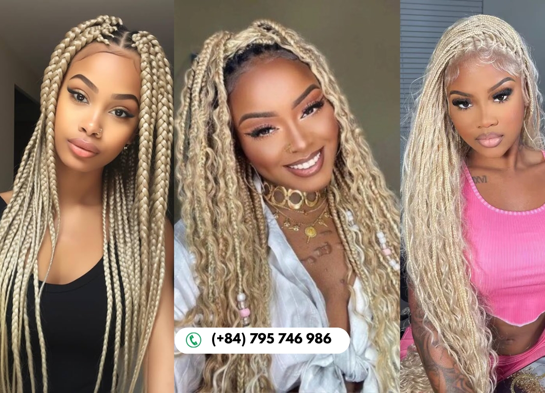 60C Platinum Blonde Bulk Hair Delivers Radiant, Elegant Style