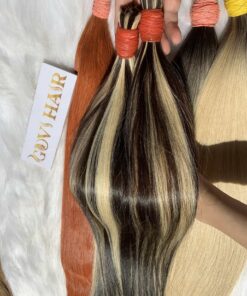 Highlight Straight Bulk Human Hair for Braiding