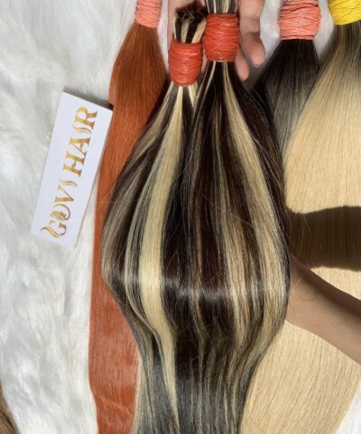 Highlight Straight Bulk Human Hair for Braiding