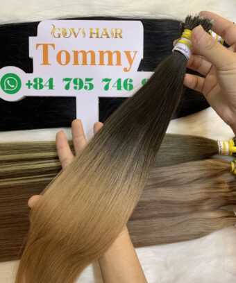 Straight Smoke Nanoring Hair Extension