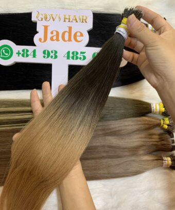 Straight Smoke Nanoring Hair Extension