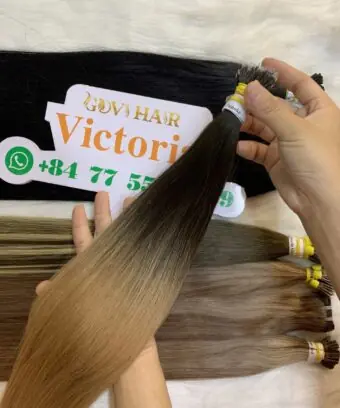 Straight Smoke Nanoring Hair Extension