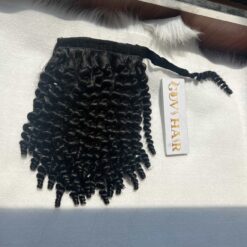 Curly Natural Color Ponytail