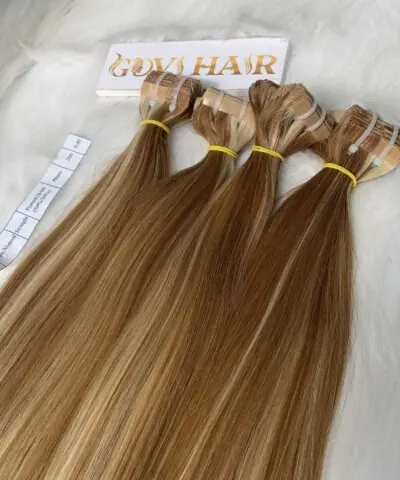 Tape In Hair Extensions Straight Mix Piano Color