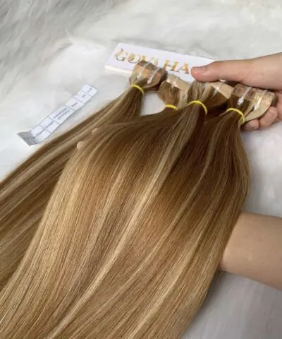Tape In Hair Extensions Straight Mix Piano Color