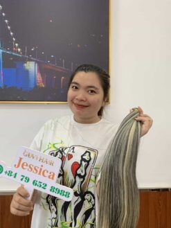 I Tip Hair Extensions Human Hair Mix Piano Color Raw Vietnamese Hair 10 Straight Mix Piano Color I tip Hair Extensions