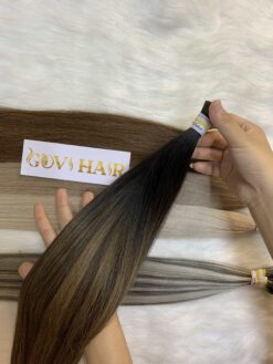 I-Tip Raw Vietnamese Hair Extension Straight Dubai Color