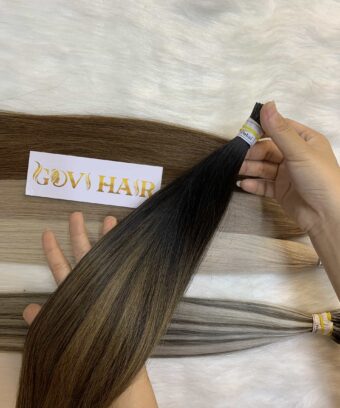 I-Tip Raw Vietnamese Hair Extension Straight Dubai Color