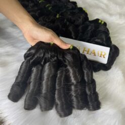 Curly 1B- Natural Color Weft Curly