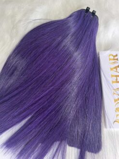 Bone Straight Violet Weft