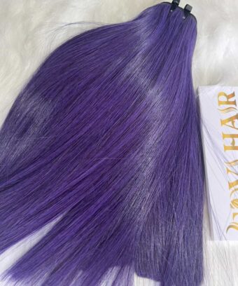 Bone Straight Violet Weft