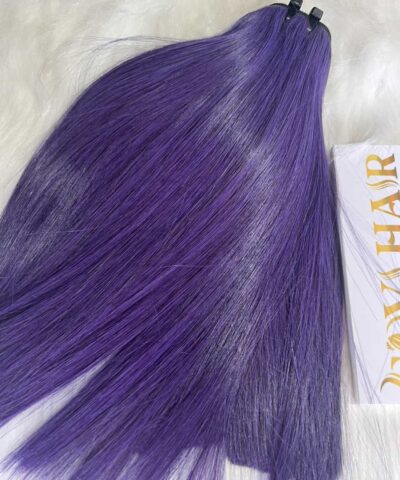 Bone Straight Violet Weft