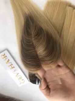 HD Lace Closure 2x6 Ombre Blonde Color Human Hair 5 Closure 2x6 Ombre Blond Closure (Middle part)