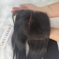 Closure 5x5 1B Natural Color Weft Bone Straight
