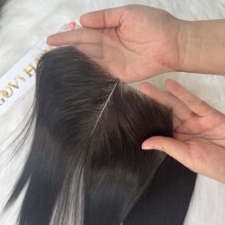 Closure 5x5 1B Natural Color Weft Bone Straight