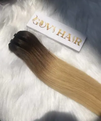 Bundles Human Hair Bone StraightW Ombre Color Weft