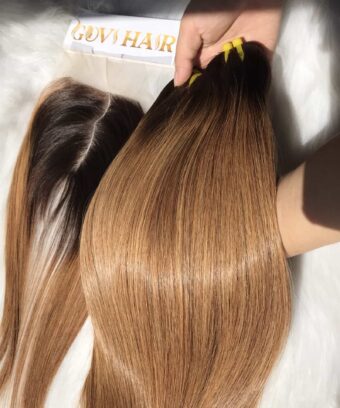 Celebrity Choice Bone Straight Ombre Color Weft