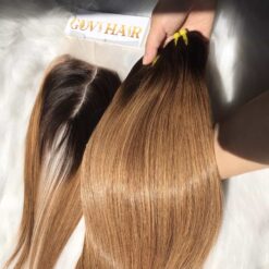 Celebrity Choice Bone Straight Ombre Color Weft