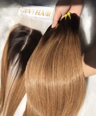 Celebrity Choice Bone Straight Ombre Color Weft