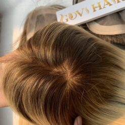 Human Hair Bundles Touper - Lace 5x5 - 130 Density Natural color