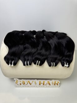 Body Wave Single Machine Weft Hair Extensions 22 Inch #1B Natural Black Color