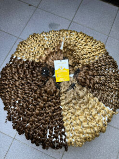 Kinky Curly Machine Weft Hair Extensions