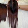 lace 2_6 closure - ombre brown color