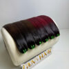Machine Weft Hair Extensions Ombre Brown Red Color 8 Machine Weft Hair Extensions Ombre Brown Red Color