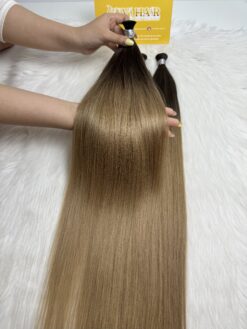 Bulk Human Hair for Braiding 30 Inch Ombre #5/24 Color