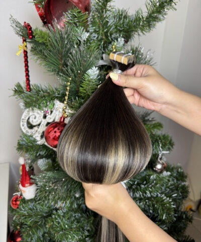 22 Inch Straight Scandinavian Blonde Color Tape In Hair Extensions 5 Scandinavian Color Seamless Tape In Hair Extensions