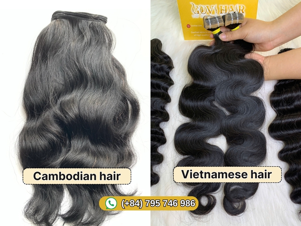Cambodian vs Vietnamese Hair: The Beauty of Natural Black Shades