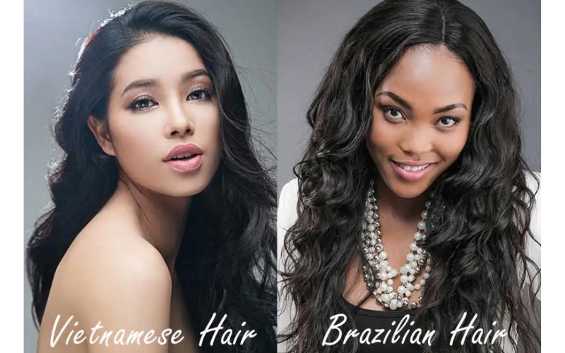Choosing between Vietnamese hair and Brazilian hair