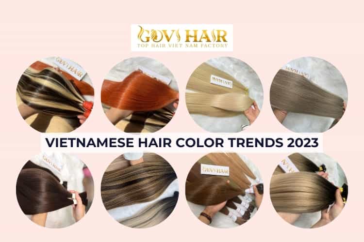 Vietnamese hair color trend