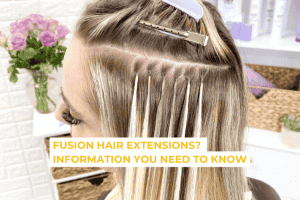 what are fusion hair extensions