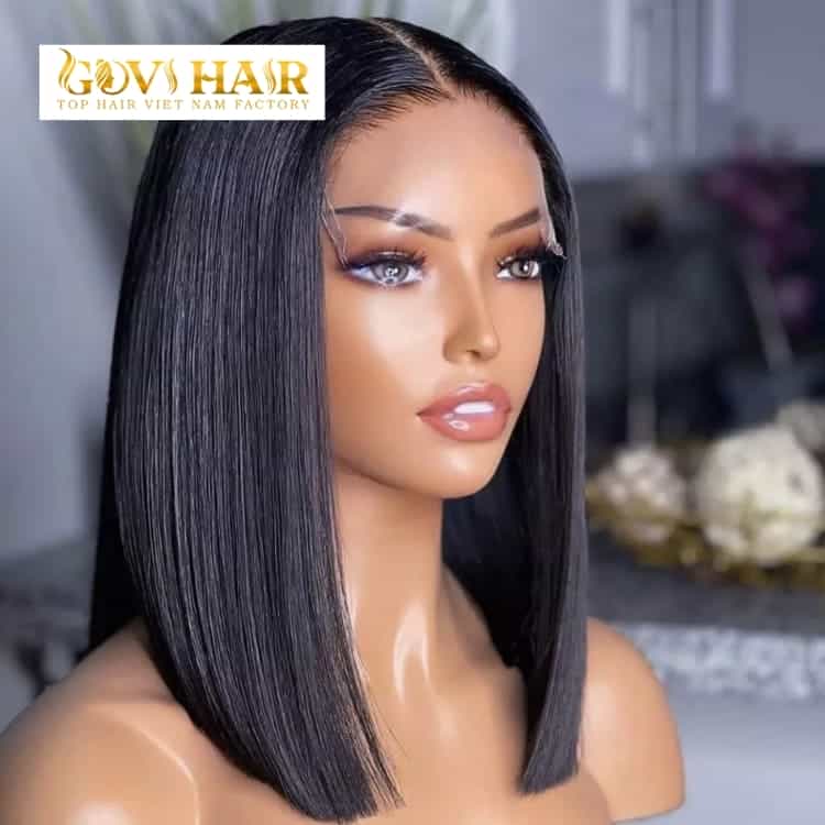 How to measure a 16 inch wig length? 16 inch wig length chart Govihair