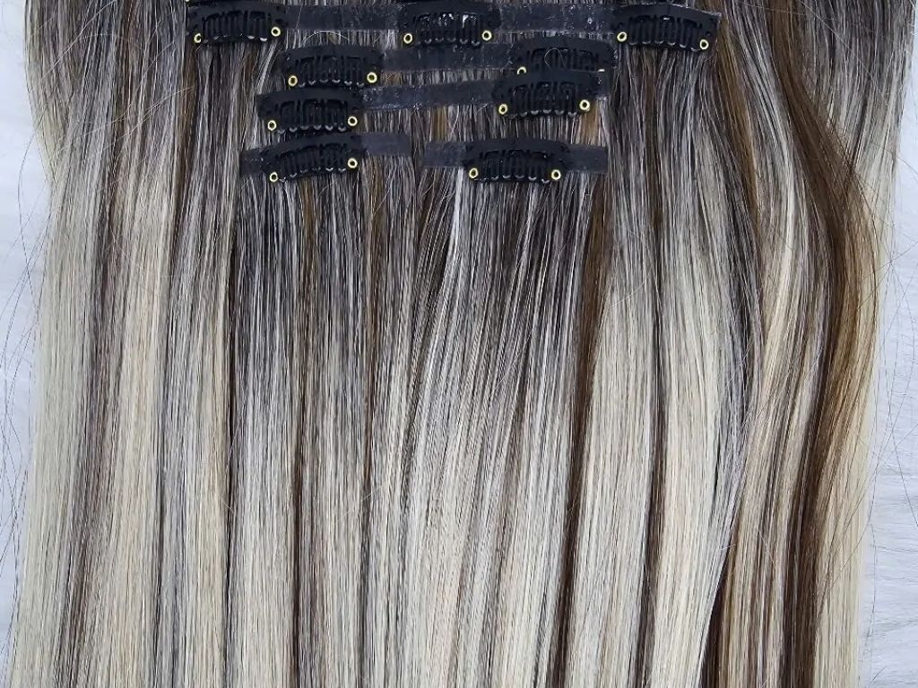 Clip-in extensions offering no-commitment volume