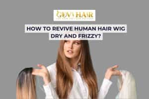 human hair wig dry and frizzy