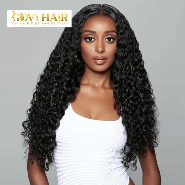 Human hair wig Peruvian texture