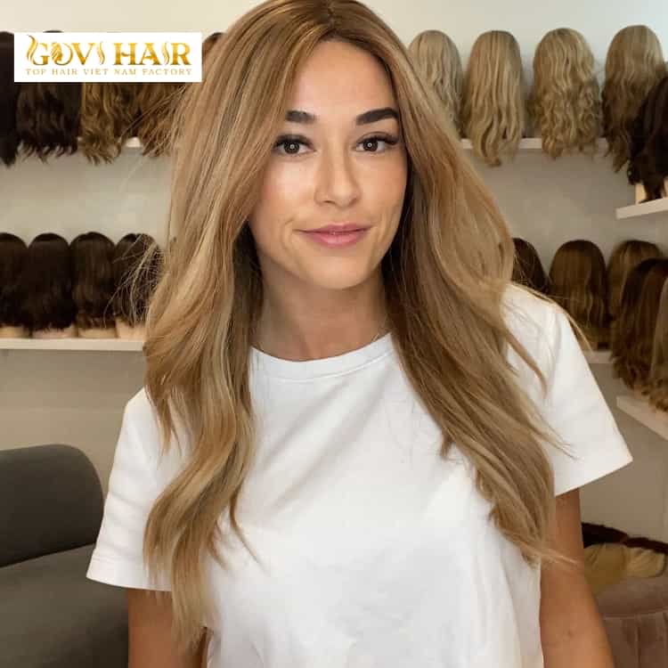 Style a Human Hair Wig adding waves