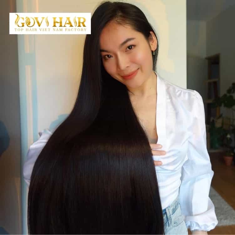 Vietnam human hair texture