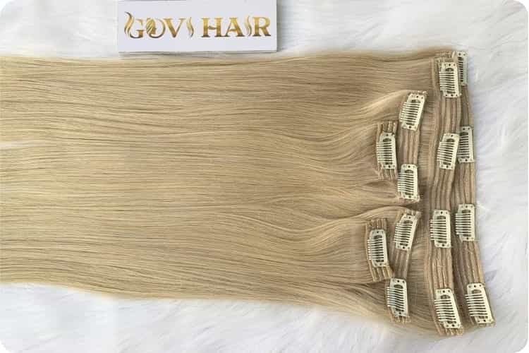 Clip-in hair extensions are a popular choice for short hair Clip-in hair extensions are a popular choice for short hair