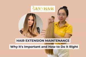 how to take care of hair extensions