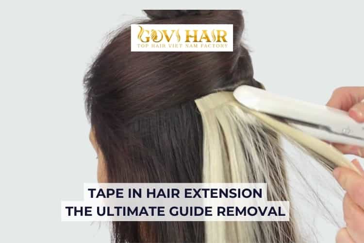 how to remove tape in hair extensions