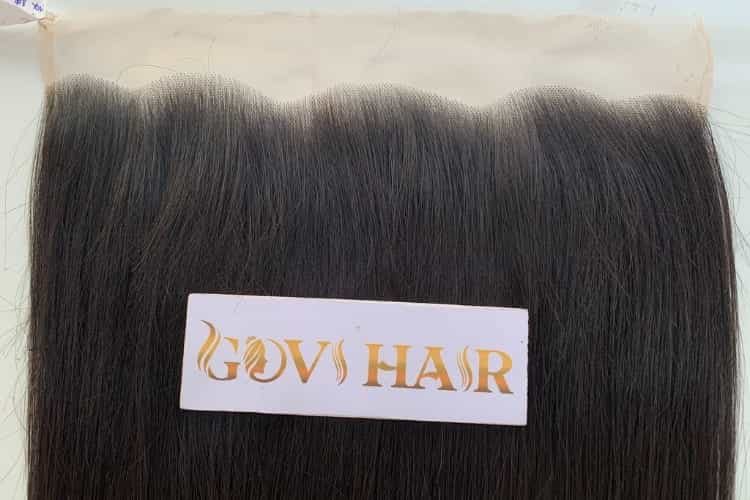 Lace front wigs have netting only at the fronts