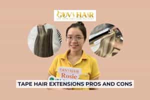 Tape hair extensions pros and cons
