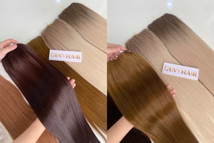 100% Natural Feather Weft Hair