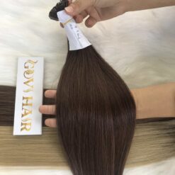 best quality flat tip hair extensions 4 color vietnamese hair